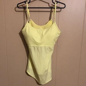 Under armour yellow tank